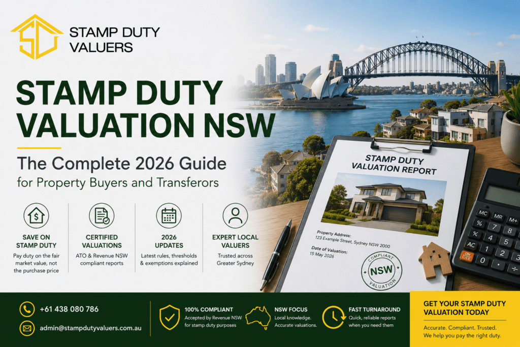 Stamp duty valuation guide for NSW